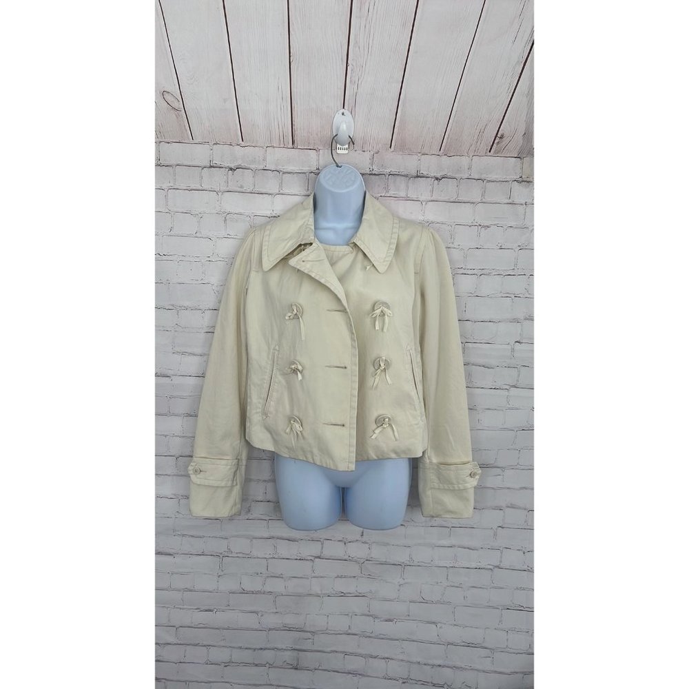 Polo Jeans vintage ivory RARE Jacket size small